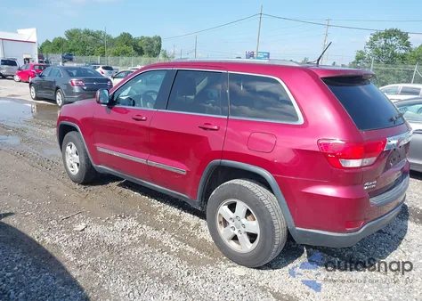 2013 Jeep Grand Cherokee Laredo из США, поврежденный, VIN 1C4RJFAG7DC505895